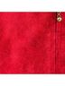Charter Club 100% Leather Red Vest Size M - photo 6