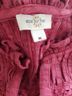 Eze Sur Mer 100% Cotton Pink Long Sleeve Blouse Size M - photo 3