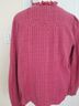Eze Sur Mer 100% Cotton Pink Long Sleeve Blouse Size M - photo 8