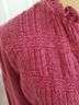 Eze Sur Mer 100% Cotton Pink Long Sleeve Blouse Size M - photo 14