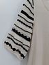 Chico's Stripes Ivory Black Pullover Sweater Size XL - photo 5