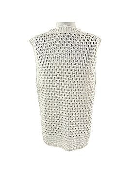 Madewell Open-Stitch Crop Sleeveless Sweater Sweater Vest (view 2)