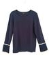 Talbots Solid Blue White Pullover Sweater Size M - photo 1