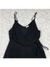 Wilfred 100% Polyester Black Cocktail Dress Size L - photo 3