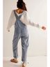 We the Free Blue Overalls Size M - photo 6