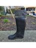 Naot 100% Rubber Black Rain Boots Size EU 39 - photo 5