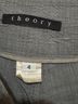 Theory Gray Casual Pants Size 4 - photo 3