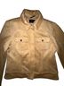 Tahari Tan Faux Leather Jacket Size S - photo 1