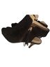 Adrienne Vittadini 100% Leather Black Heels Size 8 1/2 - photo 2