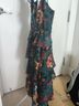 Ali & Jay 100% Polyester Floral Multi Color Cocktail Dress Size M - photo 5