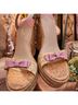 LoveShackFancy Floral Multi Color Wedges Size 9 1/2 - photo 7