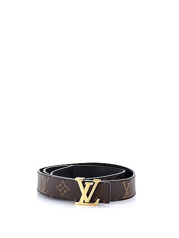 Louis Vuitton LV Initiales Reversible Belt Monogram Canvas and Leather Medium (view 1)