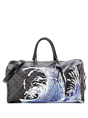 Céline x David Weiss Voyage Duffle Bag Printed Triomphe Coated Canvas Large (view 1)
