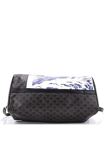 Céline x David Weiss Voyage Duffle Bag Printed Triomphe Coated Canvas Large (view 2)