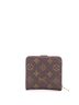 Louis Vuitton 100% Coatead Canvas Brown Compact Zippe Wallet Monogram Canvas One size - photo 4