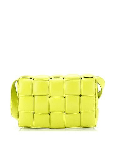 Bottega Veneta Cassette Crossbody Bag Padded Maxi Intrecciato Leather