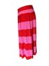 J.Crew 100% Polyester 100% Polyester Stripes Red Pink Casual Skirt Size 4X - photo 7