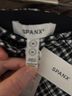 SPANX Checkered-gingham Black White Skort Size M - photo 5