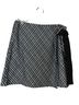 SPANX Checkered-gingham Black White Skort Size M - photo 1