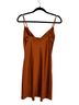Meshki 100% Polyester Solid Brown Cocktail Dress Size XS - photo 2