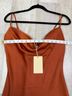 Meshki 100% Polyester Solid Brown Cocktail Dress Size XS - photo 8