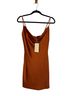 Meshki 100% Polyester Solid Brown Cocktail Dress Size XS - photo 1