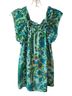 Figue 100% Viscose Floral Multi Color Teal Casual Shirts Size S - photo 2