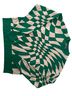 Edikted Graphic Green Ivory Pullover Sweater Size M - photo 1