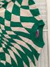 Edikted Graphic Green Ivory Pullover Sweater Size M - photo 3