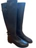 Via Spiga 100% Leather Black Boots Size 7 - photo 1