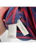 Ann Taylor 100% Polyester Stripes Blue Red Sleeveless Top Size S - photo 4