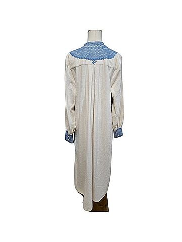 Mi Golondrina Beatriz Azul De Noel Caftan Maxi Dress Casual Dress (view 2)