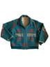 Pendleton Aztec Or Tribal Print Teal Red Yellow Brown White Jacket Size XL - photo 1