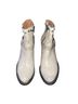 Lucchese White Ankle Boots Size 7 - photo 5