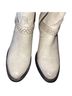 Lucchese White Ankle Boots Size 7 - photo 6