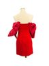 Toccin Red Cocktail Dress Size 6 - photo 4