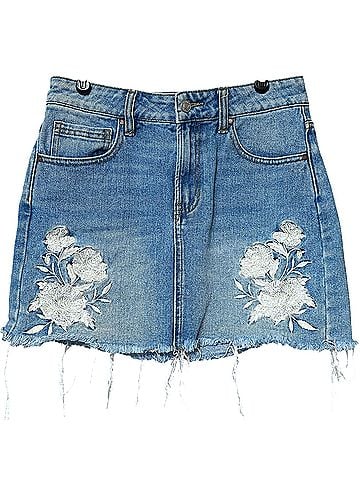 PacSun Denim Skirt (view 1)