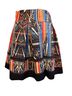 Xhilaration Aztec Or Tribal Print Multi Color Casual Skirt Size M - photo 1