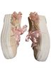 Keds Tan Pink Ivory Sneakers Size 9 - photo 2