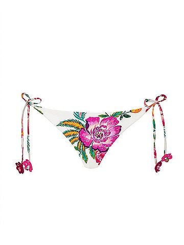 PQ Swim Mita Embroidered Tie Bikini Bottoms (view 1)