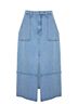 Hunter Bell Solid Blue Parke Skirt Size 2 - photo 1