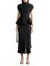 Khaite Black Monina Skirt Size 4 - photo 2