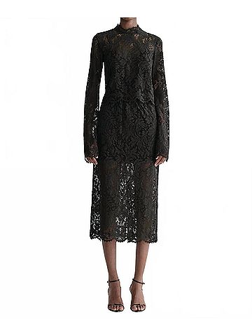 A.L.C. Lydia Lace Midi Skirt (view 2)