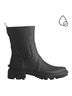 Rag & Bone Black Women's Shiloh Combat Rain Boot Size 5 - photo 1