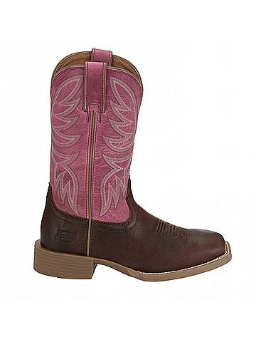 Justin Women's Buffalo Vamp Buffalo Top Cowgirl Boot - Medium (view 1)