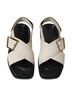 Closed Gray Women's Leather Sandals Size EU 38 - photo 3