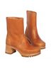 Swedish Hasbeens Brown Women's Plain Boot Size EU 38 - photo 2