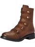 Eric Michael Solid Brown Women's Dottie Leather Boots Size EU 37 - photo 3