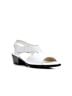 SAS Solid White Women's Suntimer Leather Strap Sandal Size 9 - photo 3