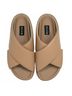 ROAM Brown Women's Cross Stack Platform Sandals Size 6 - photo 2